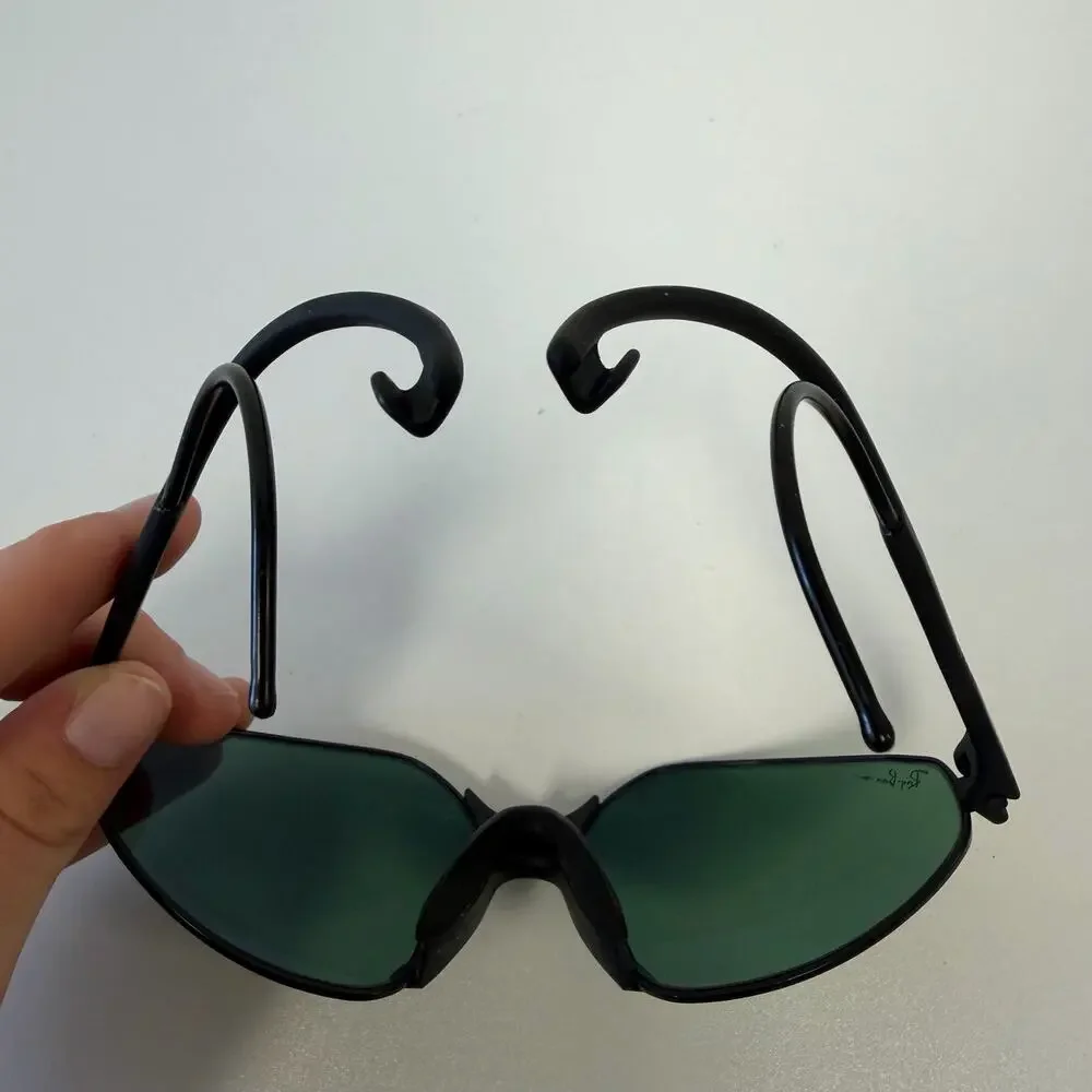 Vintage 90's Bausch & Lomb BLack Ray-Ban Sports Series 1 W1736 G-20 Chromax RARE